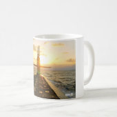 AMERIKAANSE ONDERZEEËR VOOR BALLISTISCHE RAKETTEN  KOFFIEMOK (Voorkant rechts)