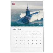 AMERIKAANSE ONDERZEEËRS KALENDER (Mar 2026)