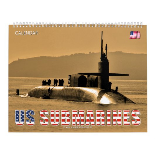 AMERIKAANSE ONDERZEEËRS KALENDER (Hoes)