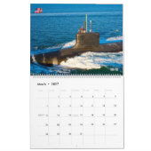 AMERIKAANSE ONDERZEEËRS KALENDER (Mar 2027)