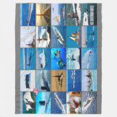 AMERIKAANSE ONDERZEEËRS "Montage" Fleece Deken (Voorkant)