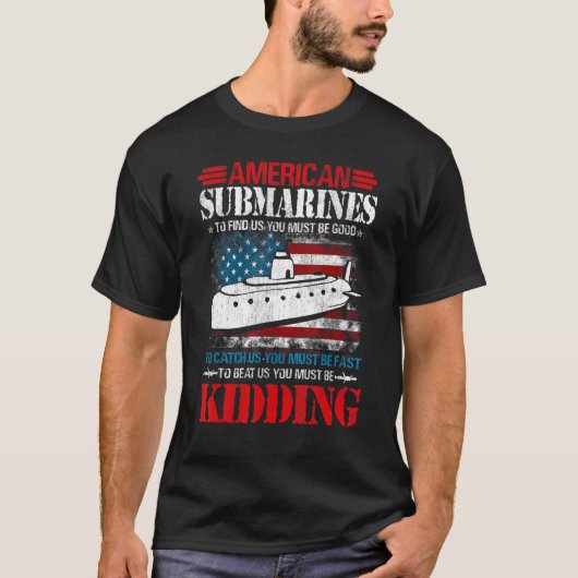 Amerikaanse onderzeeërs t-shirt (Voorkant)