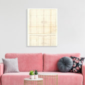 Amerikaanse ontvangsten en uitgaven canvas afdruk (Insitu (Woonkamer))