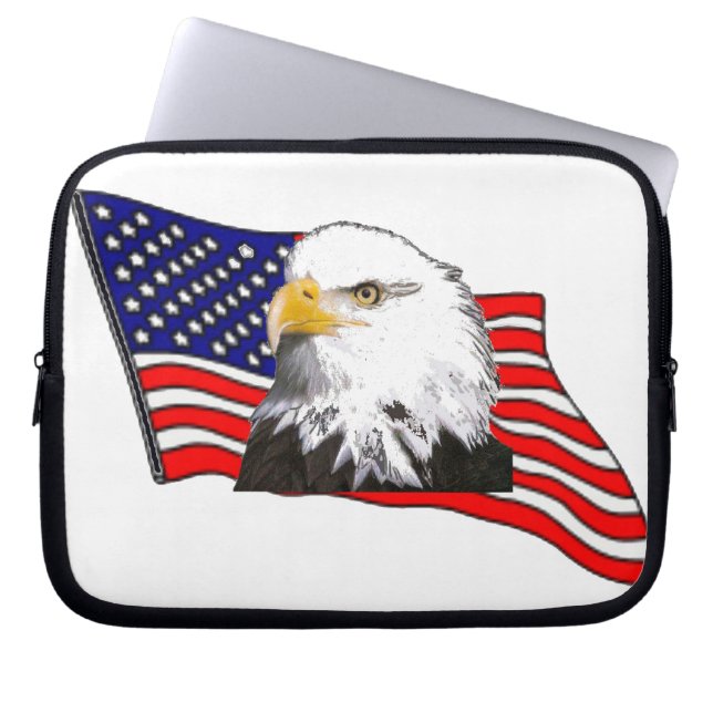 Amerikaanse ontwerp pc-hoes laptop sleeve (Voorkant)
