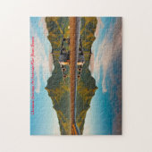 Amerikaanse oorlogsclub Samoa. Kerstgroeten Legpuzzel (Verticaal)