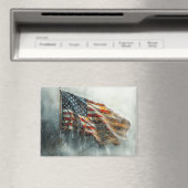 Amerikaanse oorlogsvaandel magneet (Insitu (Vaatwasser))