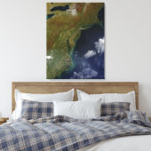 Amerikaanse oostkust canvas afdruk (Insitu (Slaapkamer))