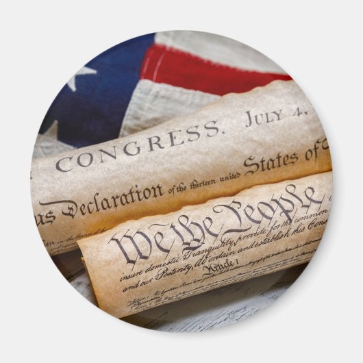 Amerikaanse oprichtingsdocumenten magneet (Voorkant)