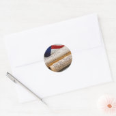 Amerikaanse oprichtingsdocumenten ronde sticker (Envelop)