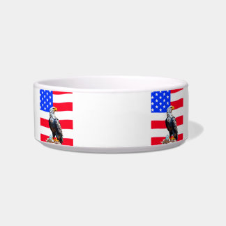 Amerikaanse Origami Eagle Dog Bowl Voerbakje