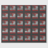 Amerikaanse orthopedische chirurg cadeaupapier (Vlak)