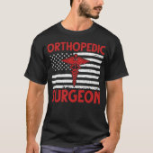Amerikaanse orthopedische chirurg t-shirt (Voorkant)