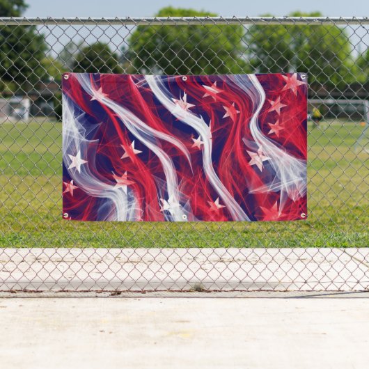 Amerikaanse outdoorbanner met metalen modems spandoek (Insitu)