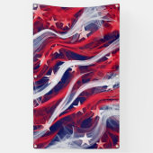 Amerikaanse outdoorbanner met metalen modems spandoek (Verticaal)