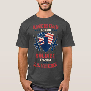 Amerikaanse overhemd t-shirt