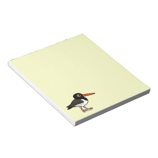 Amerikaanse Oystercatcher Notitieblok (Schuin)