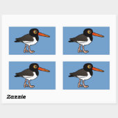 Amerikaanse Oystercatcher Rechthoekige Sticker (Vel)