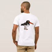 Amerikaanse Oystercatcher T-shirt (Achterkant volledig)