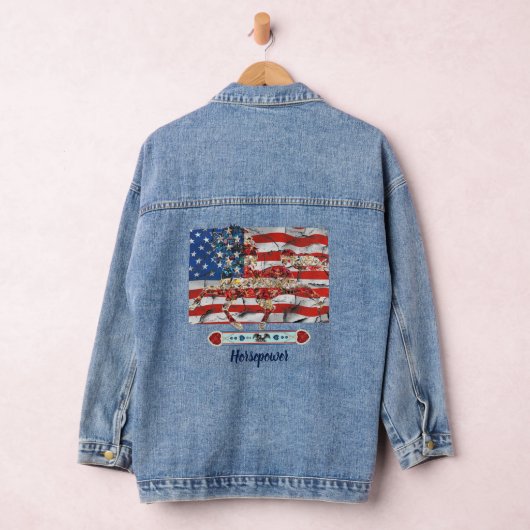 amerikaanse paardenkracht denim jacket (Hangar)