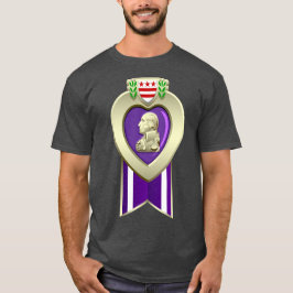 Amerikaanse Paarse Hart Award T-shirt