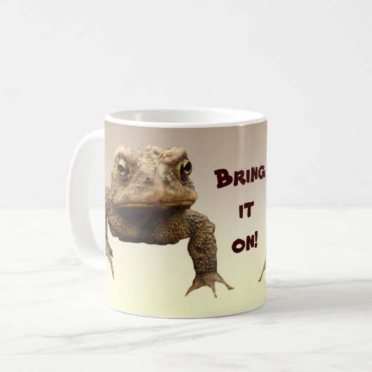 Amerikaanse paddenstoelen brengen het op koffiemok (Voorkant links)