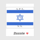 Amerikaanse Palestina Lijn (1924-1926) Sticker (Vel)