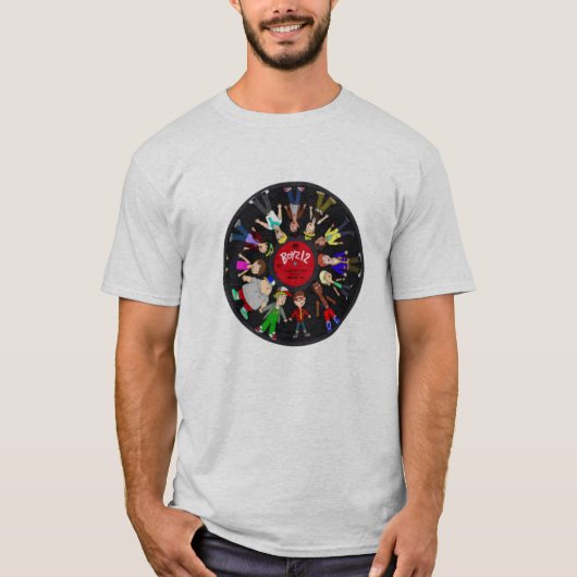 Amerikaanse papa Boyz 12 T-shirt (Voorkant)