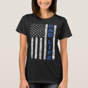 Amerikaanse papa Life Pride Vintage Amerikaanse vl T-shirt