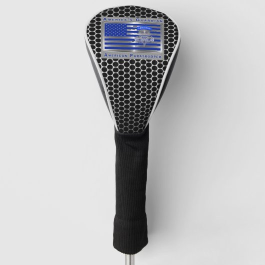 Amerikaanse Paratrooper : America's Guardian" Golfheadcover (Voorkant)
