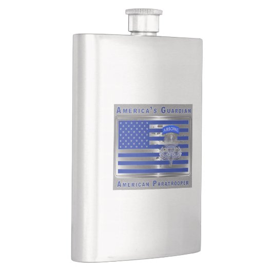 Amerikaanse paratrooper Flag: "Een van de soort" Flacon (Rechts)