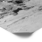 Amerikaanse paratroopers in Carentan Frankrijk Twe Poster (Hoek)