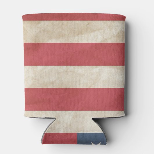 Amerikaanse partij voor militaire patriottische gr blikjeskoeler (Achterkant)