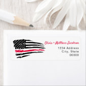 Amerikaanse partij voor militaire terugtrekking ui etiket (Insitu)