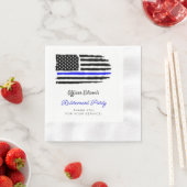 Amerikaanse partij voor militaire terugtrekking ui servet (Insitu)