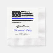 Amerikaanse partij voor militaire terugtrekking ui servet (Voorkant)