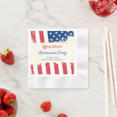 Amerikaanse partij voor militaire terugtrekking ui servet (Insitu)