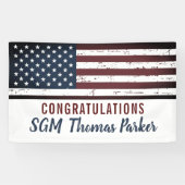 Amerikaanse partij voor militaire terugtrekking ui spandoek (Horizontaal)