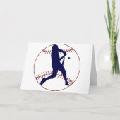 Amerikaanse Pastime Kaart (Voorkant)