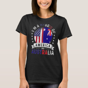 Amerikaanse patriot Australië vlag Amerikaanse Aus T-shirt