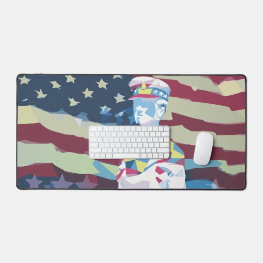 Amerikaanse patriot bureaumat (Keyboard & Muis)