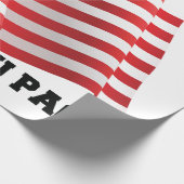 Amerikaanse patriot cadeaupapier (Hoek)