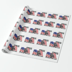 Amerikaanse patriot cadeaupapier