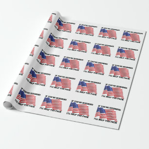 Amerikaanse patriot cadeaupapier
