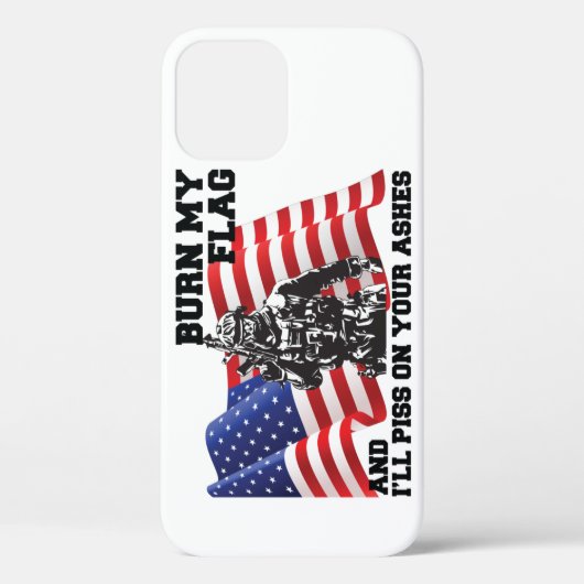 Amerikaanse patriot Case-Mate iPhone case (Achterkant)