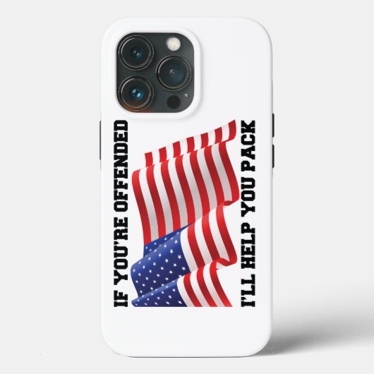 Amerikaanse patriot Case-Mate iPhone case (Achterkant)
