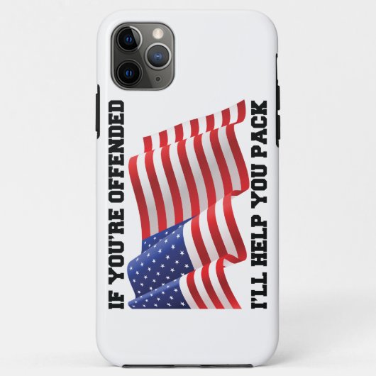 Amerikaanse patriot Case-Mate iPhone case (Achterkant)