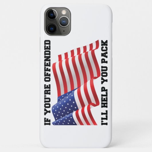 Amerikaanse patriot Case-Mate iPhone case (Achterkant)