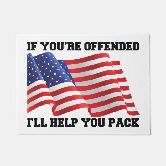 Amerikaanse patriot deurmat (Voorkant)