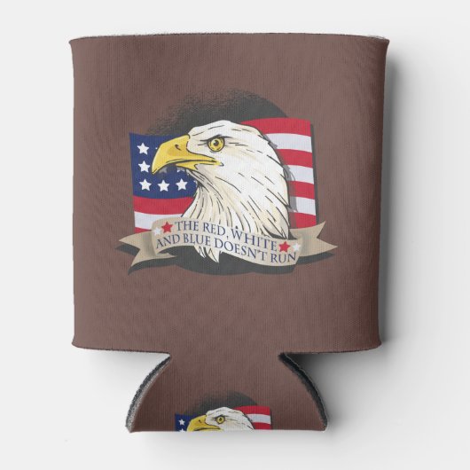 Amerikaanse patriot Eagle Blikjeskoeler (Voorkant)