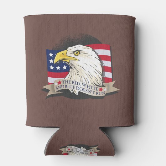 Amerikaanse patriot Eagle Blikjeskoeler (Achterkant)